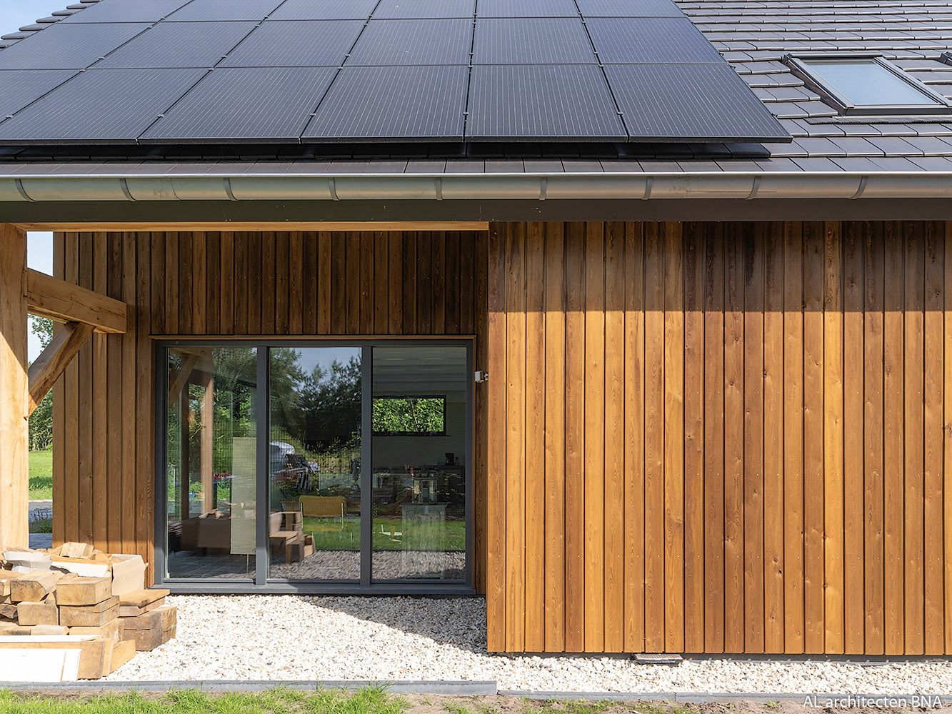 Nieuwbouw landelijke schuurwoning in Nieuwehorne